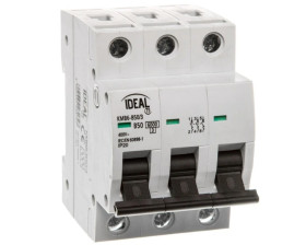 Wyłącznik nadprądowy 3P B 50A 6kA AC KMB6-B50/3 VDE 23172