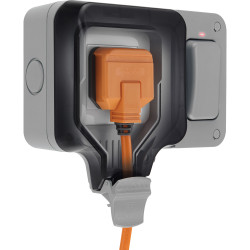 BG WP21ES Nexus Storm IP66 Weatherproof Single Switched 13A Power Socket