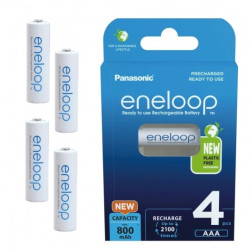 Akumulator Ni-MH R03 AAA 800mAh 1,2V (Ready 2 Use) Panasonic Eneloop BLISTER 4szt.