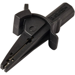 VOLTCRAFT VC-17155610 Alligator clip Black CAT IV 600 V CAT III 1000 V