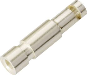 Schnepp KP 2000 Złącze żeńskie laboratoryjne złącze żeńskie proste Średnica pina: 2 mm srebrny 1 szt.