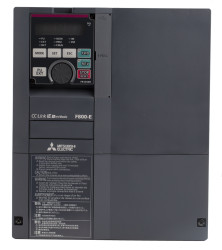 Przekształtnik częstotliwości 11 kW 3-fazowy 400 V AC 25 A Ethernet 50/60Hz FR-F800 BACnet Sprężarki, wentylatory, pompy