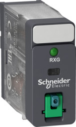 Interface relay 1 Form C (NO/NC), 24 V (DC), 1100 Ω, 10 A, 24 V (DC), RXG12BD