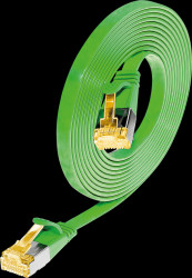 PKW-STP-SLIM-K6A 0.25 GN Cat.6a SLIM-Patchcord, U/FTP, 0,25 m, green