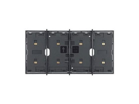 LIVING NOW "MY HOME" Ramka stykowa - 3+1 moduł - czarna KG8103P1 LEGRAND