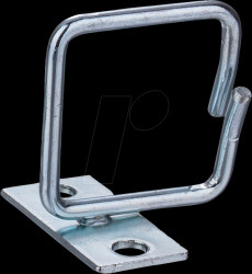 26300012 Cable management bracket, 40 x 40 mm, metal