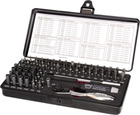 ESD bit ratchet, different sizes, Phillips/slotted/hexagon/TORX/Pentalobe, 39971