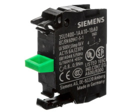 Blok styków 1Z montaż czołowy przyłącze śrubowe SIRIUS ACT 3SU1400-1AA10-1BA0