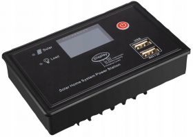 Regulator ładowania solarny PWM 10A 12/24V 2xUSB