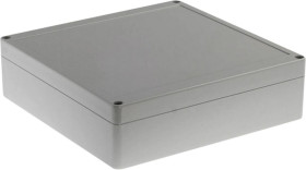 Plastic Enclosure 190x190x55mm Light Gre