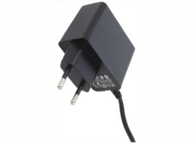 POSC15100A Zasilacz adapter czarny 15V/1A/15W z wtykiem DC - 2.1x5.5