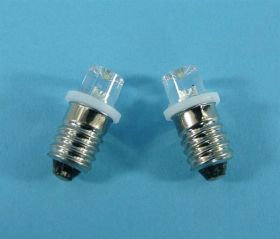 E-10 6V LED BIAŁA 11,5x23mm