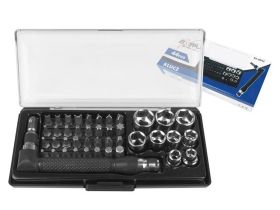 Zestaw bitów Extra 44 bity i nasadki EX-8042