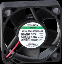MF30100V1-1000U-S99 Fan, 5 VDC, 30x30x10mm, MC series