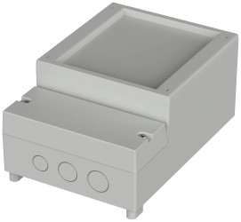 Bopla 41130609 Obudowa ścienna REgloCard RCP 130 F, IP65, 131 mm x 186 mm x 82.50 mm , 1 szt.