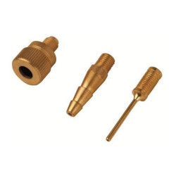 Aerotec 200542 Adapter Set: Universal Pneumatic Brass Adapters 75x20x120mm
