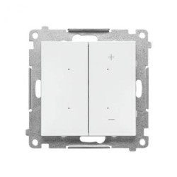Simon 55 DIMMER RGB – Ściemniacz do pasków RGBW, sterowany smartfonem (moduł) Biały mat TESRGB1W.01/111