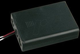 Battery holder for 3x Micro AAA, closed