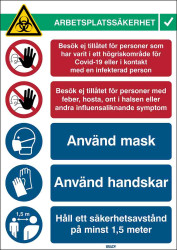 Plakat dot. bezpieczeństwa, PP, Szwedzki Brady