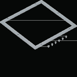 Płyta montażowa Hager UDM3320Q16 1 szt.