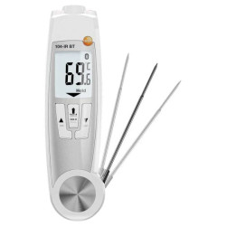 Testo 0560 1045 60 IR Thermometer NTC -50&#xB0;C to 250&#xB0;C HACCP Smart APP IP65