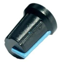 GALKA-1B16 potencjometru obrotowego - pasek niebieski (na ośkę 6 mm) wysokość 16 mm
