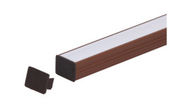 Zaślepka Pcv Line Brązowa