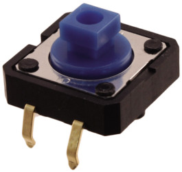 Klosz do przycisku dotykowego SPST 50 mA przy 24 V DC 7.3mm 3mm Przewlekany