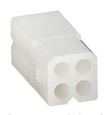 Złącze zasilania Gniazdo Montaż na panelu 4 250 V Molex