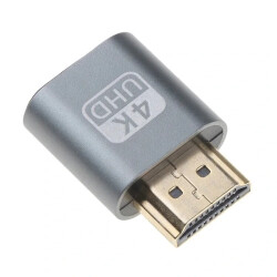 Adapter Emulator Monitora HDMI 4K do koparek kryptowalut