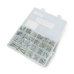 Zestaw śrub i nakrętek M3/M4/M5/M6 - 1000szt.