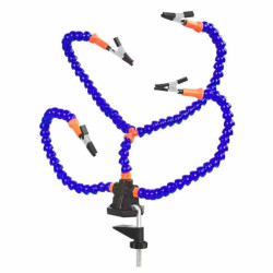 Trzecia ręka uchwyt do lutowania 4-ramienny