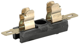 Oprawa bezpiecznikowa do montażu na płycie drukowanej Montaż na płytce drukowanej rozmiar: 5 x 20mm 10A 600V ac Lutowie