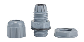 Dławnica kablowa gwint PG7 Guma chloroprenowa (O-ring/uszczelka), Poliamid min. średnica kabla 3mm max. średnica kabla