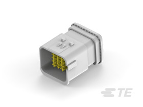 Złącze samochodowe 20-pinowe TE Connectivity 4-rzędowe Żeński 13A NTSEAL Montaż na kablu Lutowane Gniazdo
