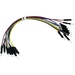 Velleman WJW010 Jumpers Set 15cm Multicolour for Electronics Projects