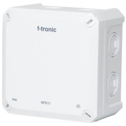 Puszka instalacyjna natynkowa NFK11 110x110x67mm bezhalogenowa hermetyczna IP66 biała NEPTUN Compact F-TRONIC