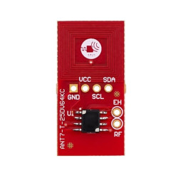 ANT7-T-25DV64KC 14 mm x 14 mm double layer antenna reference board for the ST25DV64KC Dual Interface EEPROM