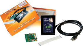 Zestaw do Zawiera miniaturowy panel dotykowy (PCAP), 2.8-calowy, programowany, TFT, PCAP EA DEMOPACK-CLIMA Display