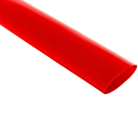 Rura termokurczliwa cienkościenna, odcinki 1m, CR 25,4/12,7 czerwona, 427584