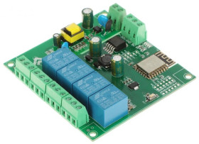 Moduł przekaźnikowy ESP12-4R-MV Wi-Fi