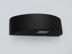 Oprawa elewacyjna LED Helik 2*3W WW czarna IP54