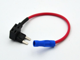 Gniazdo bezpiecznika samochodowego mini z przyłączem