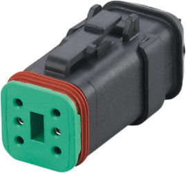 ifm Electronic E12575 Gniazdo rezystora terminującego złącze żeńskie proste Ilość pinów: 6 1 szt.