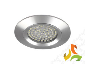Oczko halogenowe, oprawa sufitowa punktowa stała TABO CT-AS02-AL 12V 35W MR16 GX5.3 aluminium 04701 KANLUX