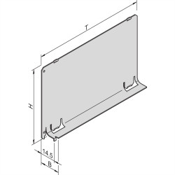 nVent SCHROFF 34562824 Przegroda powietrza 1 szt.