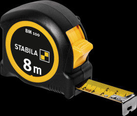 19581 Measuring tape BM 100, 8 m, metric scale
