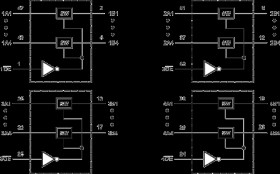 10-pF on-state capacitance, 5-V, 1:1 (SPST), 16-channel FET bus switch with 4 control inputs