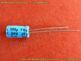 100UF/25VR