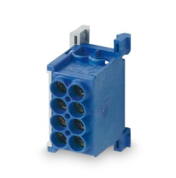 Blok rozdzielczy MAG25-2 kolor niebieski 4x25mm² 1000V/1500V AC/DC VDE MAG1250B32